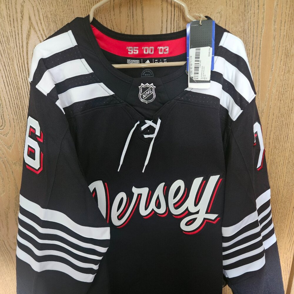 NWT P.K. Subban New Jersey Devils adidas Alternate Authentic Player Jersey XL